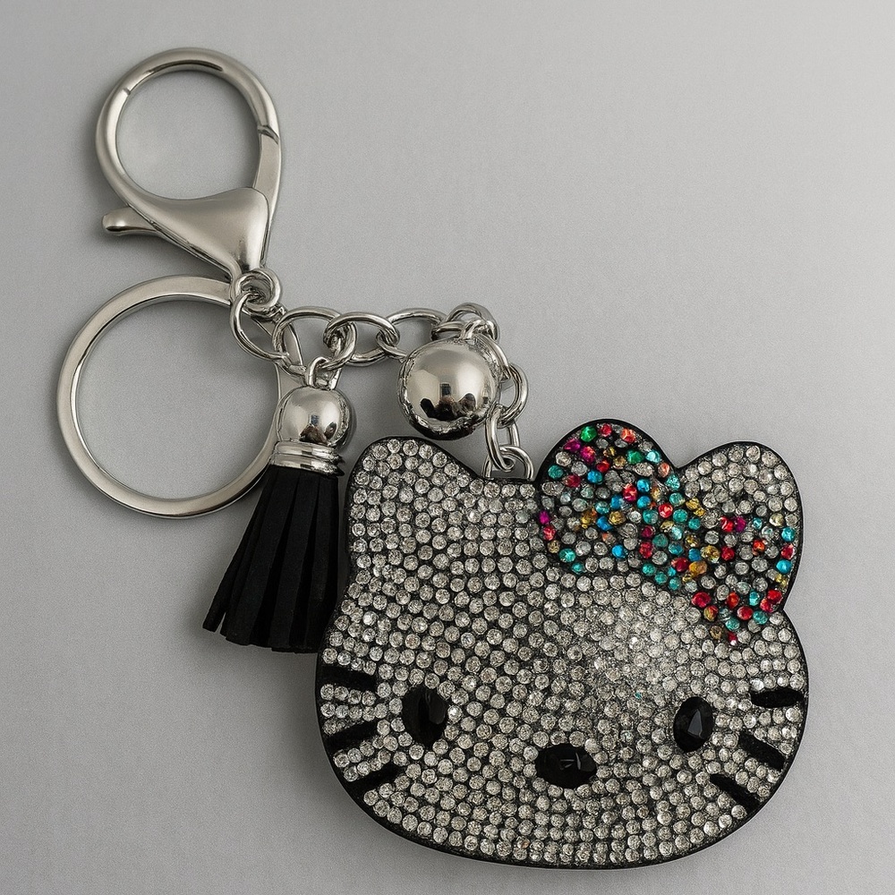 Hello Kitty Rhinestone Keychain
